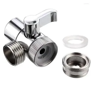 Kitchen Faucets 1PC Switch Faucet Adapter Sink Splitter Diverter Valve Water Tap Connector For Toilet Bidet Shower Bathroom Accessories