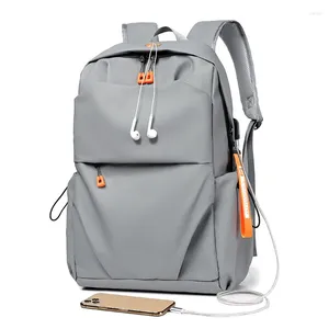 Рюкзак школа для мужчин многофункциональный ноутбук для компьютерных рюкзаков деловой туристический пакет легкий студент большие мощности