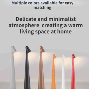 Table Lamps Touch Desk Lamp With Multiple Colors Available For Creative And Minimalist Reading Business Gifts