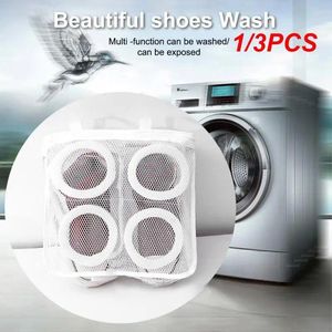 Laundry Bags 1/3PCS Washing Machine Shoes Bag Travel Shoe Storage Portable Mesh Anti-deformation Protective Clothes