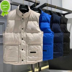 Fashion Men Vest Down Cotton Waistcoat Designs Mens and Womens No Sleeveless Jacket Puffer Autumn Winter Casual Coats Couples Vests Keep Warm Coat OB07