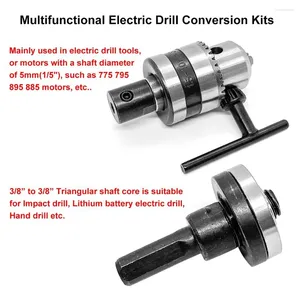 Bolsas de armazenamento Adaptador de broca elétrica Caminho ângulo Mandrel Adapter Tabela Tabela de ferramentas elétricas ajuste para o eixo de 5 mm 775 795 895 Motor