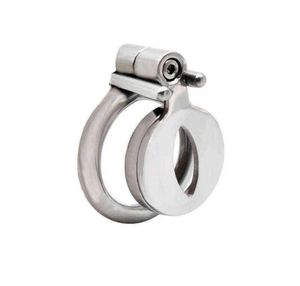 Nxy cockrings brinquedos sexuais para homens gaiolas gage cock bondage super curto aço inoxidável bloqueio de pau anel mais recente design xcxa409 12147729286