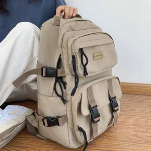 Sırt çantası Naylon Kadın Kadın Okul Tokası Unisex Schoolbag Dizüstü Bilgisayar Sırt Çantaları Yüksek Kaliteli Seyahat Mochila