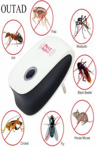 EU US Plug Electronic Cat Ultra Anti Mosquito Insect Controler Mouse Cockroach Pest Repeller Enhancedバージョン8821102