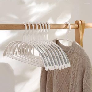 Kleiderbügel Nicht-Schlupf-Kleidung Kleiderbügel 20pcs/Los Schrank Organizer für T-Shirt Trockenstange Garderobe Aufbewahrung