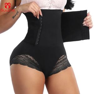 Guudia Tummy Control Höhen Shapewear Tailcher Cincher für Frauen Gürtelkolbenlifter Kompression Unterwäsche Körper Shaper nahtlos 240428