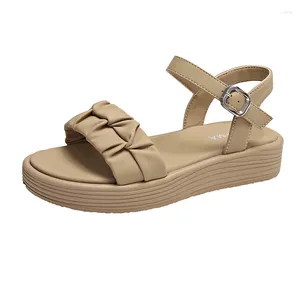 Sapatos casuais cor de cor sólida chinelos femininos confortáveis slides leves meninas férias clássico estilo fofo sandálias