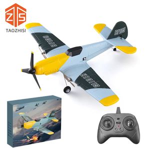 2023 Z61 Aereo RC 24GH 24GH 4CH 150 mm alare 3axis One tasto Sistema di stabilizzazione xpilot aerobatica chiave EPP Mini RTF Toys 240511