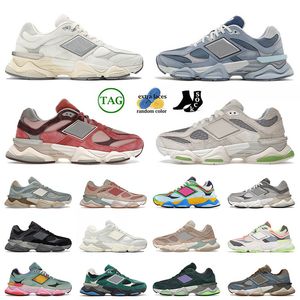 Designer OG 9060 Tênis de corrida Joe FreshGoods Branco Sal Sea Cinzento Dia Mushroom Blossom Blue Haze Cookie Pink BB9060 MENS TRINEIROS DE MULHERES