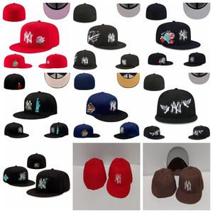 Atacado NY Letter Baseball Caps Marca de verão Hip Hop For Men Women Bone Cap Snap Back Casquette Full fechado Chapéus encantados