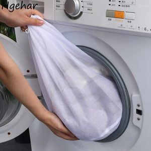 Bolsas de lavanderia Durável Máquina de lavar doméstica Anti-deformação Bolsa de grande capacidade Pouca de armazenamento de roupas dobráveis portátil