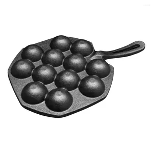 Pans Cast Iron Snail Pot Kitchen Appliances Frying Pan Snails Non-stick Baking Tray Thicken DIY Cookware