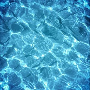 Adesivi per finestre Film blu Acqua Ripple Decal Privacy Copertina Copertina per la casa Camera da letto Schema decorativa Strippable Decorative Arts