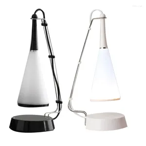 Lampy stołowe -LAMPA LAMPED czujnik Bluetooth Music Player biurko światło DC ładowanie oświetlenia Książka studencka