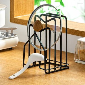Kitchen Storage Cutting Board Rack Chopping Organizer Stand Holder RackDishes Plates Pot Pan Lids For Cabinet Countertop