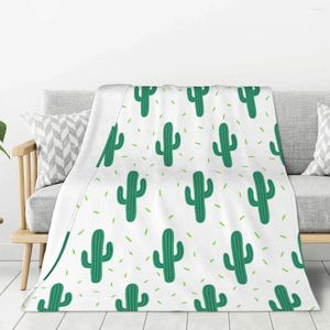 Coperte Cactus verde Coperta Calda Calda Lightweigh