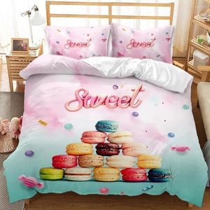 Наборы постельных принадлежностей. Wensd Food Sweet Fruit Home Textile Set Thicke Pillowcase с подмоделенной крышкой.