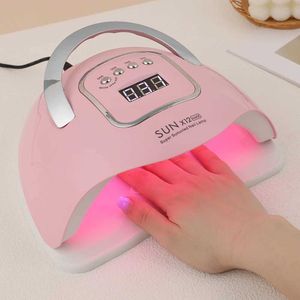 Secadores de unhas sol sun x12 max 280w Lâmpada de unha UV com 4 cronometrador 66leds lâmpada de led de led de unhas portáteis para unhas t240510