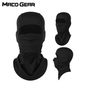 Mascheri per la faccia di moda Maschere Galler Sport Maschera Full Mask Tactico Blaclava Blaclava traspirante per la pesca da esterno da esterno in bicicletta Q240510