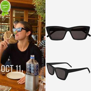 Горячие 276 слюдных поляризованных дизайнерских солнцезащитных очков для женщин женской леди -леди топ -топ оригинальные ретро -очки кошачьи глаза UV400