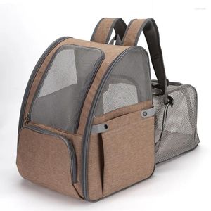 Katzenträger Solid Color Pet Carrier Rucksack für Katzen Hunde tragbare Haustiere Reisen Super Airline zugelassenes Zubehör