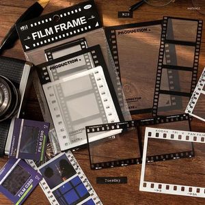 Подарочная упаковка 15 листов винтаж PO Film Frame Frame Pet Sticker Diy Diy Junk Junk Junch