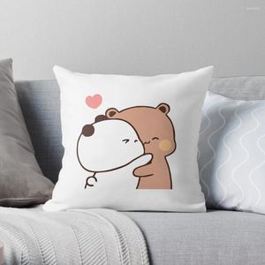 Pillow PANDA BEAR Bubu And Dudu HUGS Love Trend Throw Couch Pillows Covers For Sofas Child Christmas