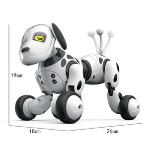 المشي مراقبة الروبوت التعليمي RC Dog Pet Smart Remote Remote Toy Electronic Toy Irtha Irtha