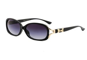 Trend Tea Solglasögon för kvinnor Designer Famous Glasses Frame Classic Design Gold Symbol On Temples Modern Fashion Show Matches Any6989353