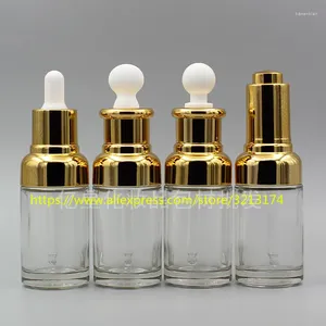 Storage Bottles 40ml Clear Glass Dropper Bottle.Essential Oil Fragrance Lotion Hand Wash Shampoo Moisturizer Facial Water Container