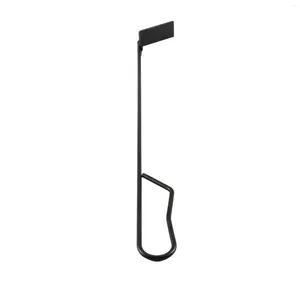 Ferramentas Ferramentas Charcoal Ash Rake BBQ Tool Poker para fumante a lenha para a madeira de queima de madeira Limpeza