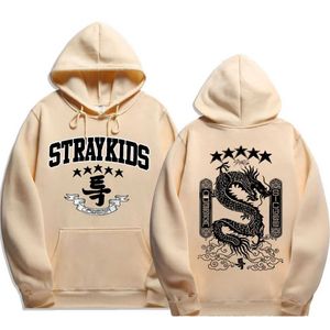 Herrtröjor tröjor drake tryckt huva män kvinnor hight strt hoodies plus size kpop pullover unisex koreansk stil fyra säsonger tröja t240510