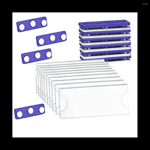Geschenkverpackung Magnetic Name Tags Kit Abzeichenhalter mit 3 starken Magneten Business Tag/ID 10