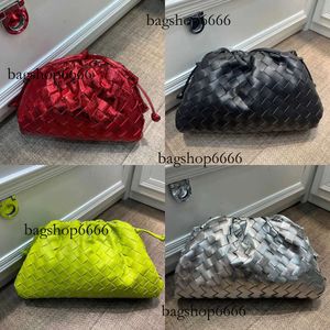 Botega Tasarımcı Bulut Çantası Küçük Deri Moda Kasetleri Bir Omuz Crossbody Dumpling Orijinal Baskı