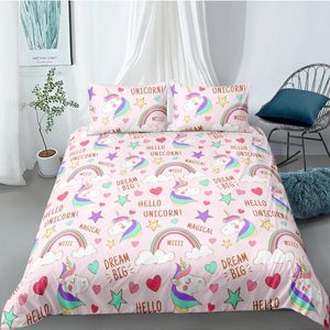 Bedding Sets 3D Duvet Cover Set Bags Pillow Covers Double Single Full Twin King Size Alone The Wildebeest