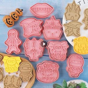 Stampi da cottura Halloween Cutter di biscotti Safe Insapore Creative Creative Tools Biscuit Stampo Mormo Durevoli Forniture 10G fatte a mano