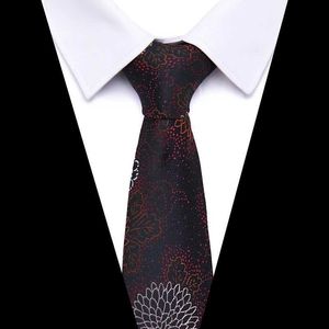 Набор галстуков на шее новейший дизайн роскошный 7,5 см шелковой галстук мужски для завязывания твердых аксессуаров рубашки Gravatas темно -красного нового дня свадебный отпуск