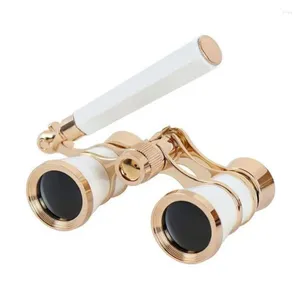 Party Favor 3 X 25 Classic Glasses Opera Theater Binoculars Metal Body Optical Lens Telescope Retro Design Women Gifts