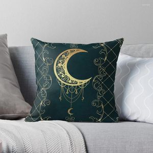 Pillow Magic Moon Spell Book Throw Cover Sofá de luxo