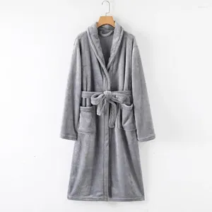 Home Clothing Soft Fluffy Bathrobe Adjustable Belt Cozy Unisex Winter With Lace Up Design Thick Warm Fabric Water Absorbent