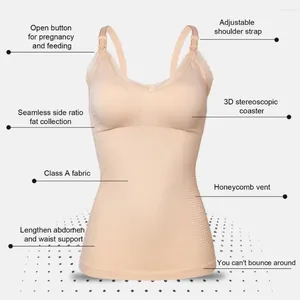 Frauen Tanks Krankenpflege Nachtwäsche-Tanktop mit abnehmbaren Brustpolstern V-Ausschnitt