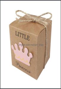 Gift Wrap Event Party Supplies Festive 50Pcs Baby Birthday Sweet Candy Box Baptism Christening Decor 53Cmx53Cmx53Cm2Inx2In5723574