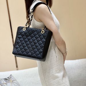 Shopping bag Shoulder bags Lambskin 10A Mirror 1:1 quality Designer Luxury Tote Fashion Chain bag Crossbody bag Handbag Woman Bag 25.5cm With Gift box set WC452