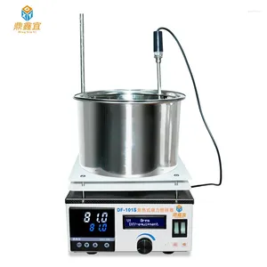 Xin Tester 5L Värme Magnet Stirrer DF-101T-5L Lab Digital Display Constant Temperatur Mixer 220V