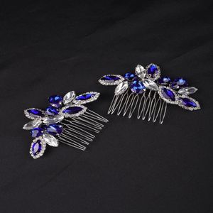 Headpieces Rhinestone Hair Comb For Women Headpiece Wedding Accessories Handmade Jewelry Bridal Party Prom Girls Tiaras 237o