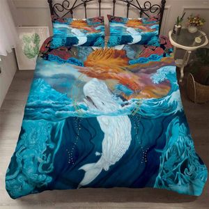 Bedding Sets Wagic Wonderful 3D Printed Set Quilt Cover Pillowcase Sheet (No Sheets)