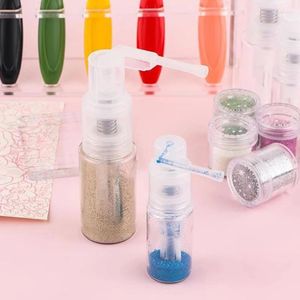 Speicherflaschen 8pcs Plastikflasche Set Vielseitige Behälter für Pulver leeren Flüssigkeit