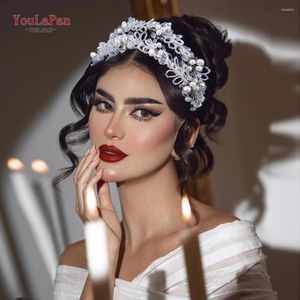 Направления Youlapan Big Pearl Bridal Heards Accessory Accessories Свадебные украшения для бисера ручной работы HP654