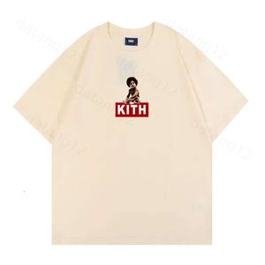 Kith New York Tシャツメンズデザイナー高品質のTシャツTEEワークアウトシャツ大型Tシャツ100％コットンキスTシャツヴィンテージ半袖193